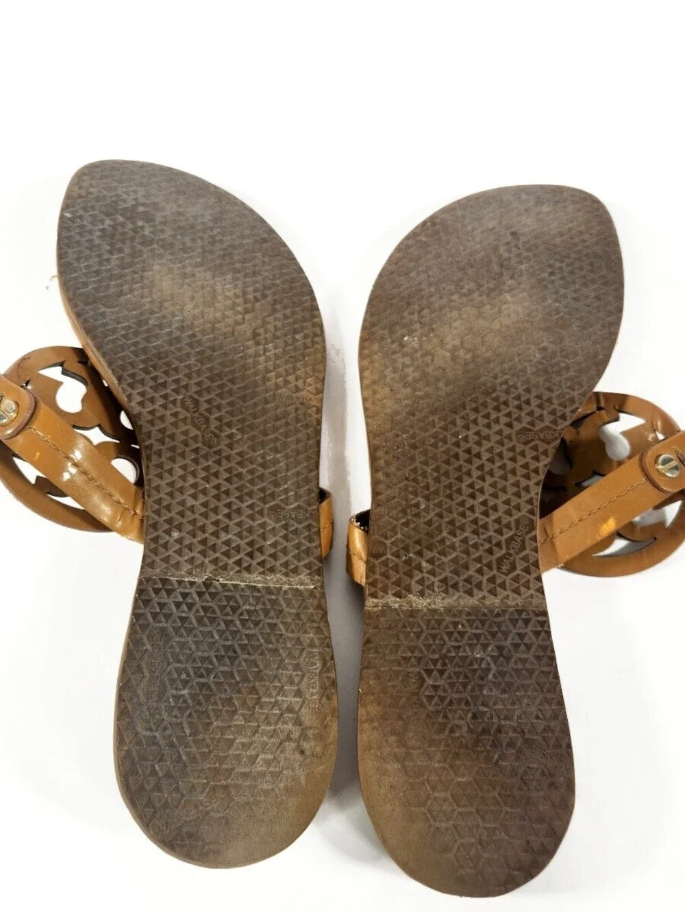 Tory Burch Tan Brown Miller Sandals Size 6.5